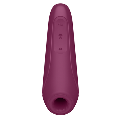 ESTIMULADOR Y VIBRADOR CON APP SATISFYER - CURVY 2 +