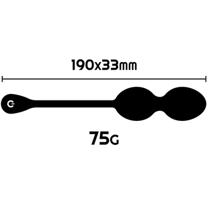 BOLAS KEGEL VIBRADORAS RECARGABLES ORQUIDEA RITHUAL - NISHA 75GRS