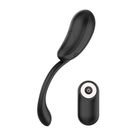 HUEVO VIBRADOR COQUETTE CHIC DESIRE -  CONTROL REMOTO RECARGABLE NEGRO / GOLD