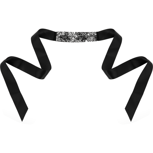 ANTIFAZ COQUETTE CHIC DESIRE - ENCAJE NEGRO CINTA