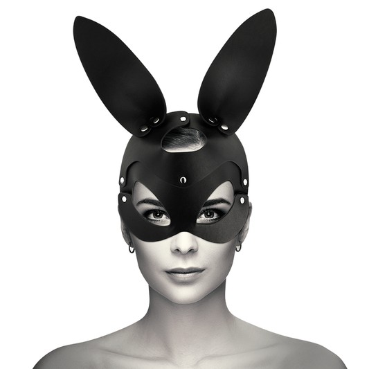 MASCARA COQUETTE CHIC DESIRE - CUERO VEGANO CON OREJAS DE CONEJO