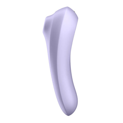 DUAL PLEASURE AIR PULSE ESTIMULADOR Y VIBRADOR CON APP SATISFYER - VIOLETA