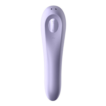 DUAL PLEASURE AIR PULSE ESTIMULADOR Y VIBRADOR CON APP SATISFYER - VIOLETA