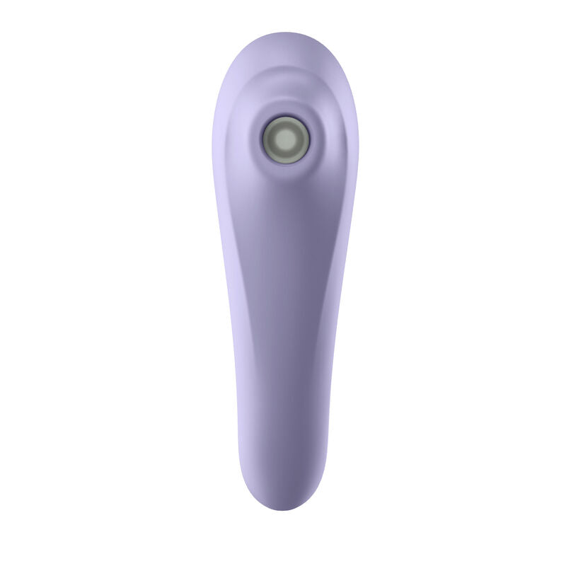 DUAL PLEASURE AIR PULSE ESTIMULADOR Y VIBRADOR CON APP SATISFYER - VIOLETA