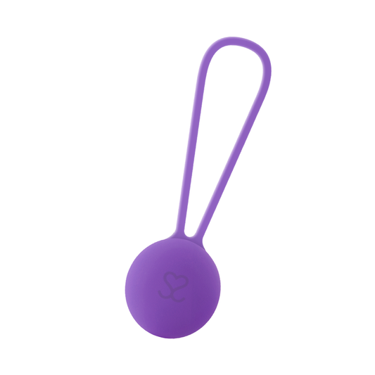 BOLAS KEGEL 51 GRAMOS MORESSA - OSIAN ONE ENTRENAMIENTO SUELO PELVICO  PREMIUM SILICONA LILA