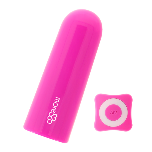 BALA VIBRADORA MORESSA - NIX POTENTE MULTI JUEGOS CONTROL REMOTO ROSA