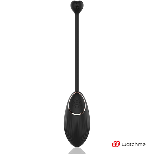 HUEVO VIBRADOR ANNE'S DESIRE -  CONTROL REMOTO TECNOLOGÍA WATCHME NEGRO
