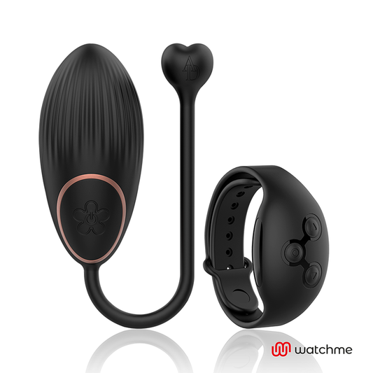 HUEVO VIBRADOR ANNE'S DESIRE -  CONTROL REMOTO TECNOLOGÍA WATCHME NEGRO