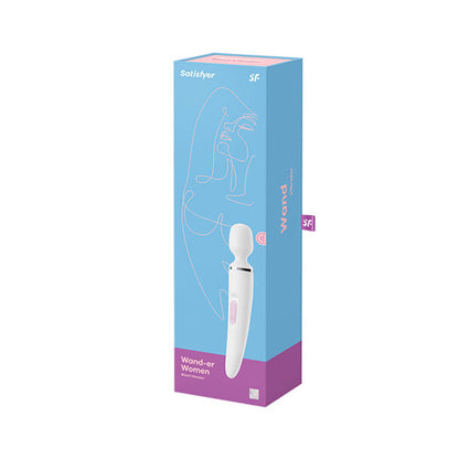 MASAJEADOR WAND XXL SATISFYER - WANDER WOMAN BLANCO