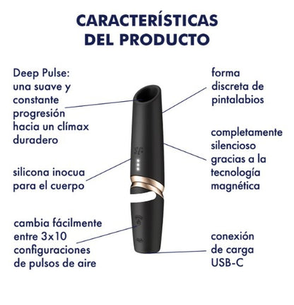 PERFECT KISS ESTIMULADOR ONDAS DE PRESIÓN DISCRETO SATISFYER