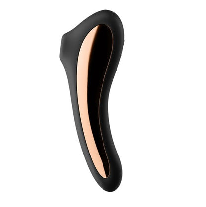 DUAL KISS ESTIMULADOR POR ONDAS DE PRESIÒN Y VIBRADOR G SPOT SATISFYER NEGRO