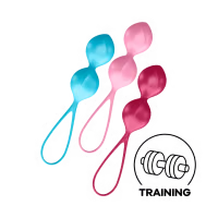 BOLAS KEGEL SATISFYER - LOVEBALLS TRAINING SET 2 V BALLS 79.3GRS + 114.1GRS + 150.3GRS