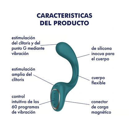 G FOR FODDES 2 VIBRADOR PARA PUNTO G VERDE RECARGABLE USB